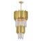 Cwi Lighting Deco 4 Light Down Mini Chandelier With Medallion Gold Finish 1112P12-4-169 - alternate 4